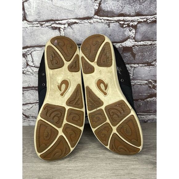 Olukai Nohea Moku Blue Grey Mesh Textile Casual Loafers Shoes Men Sz 10M US/43EU - Picture 7 of 16